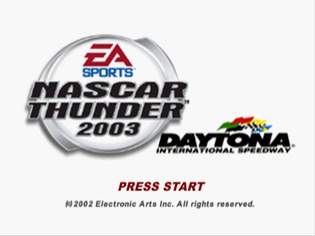 NASCAR Thunder 2003 screenshot 4 for Playstation